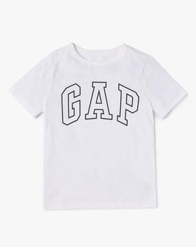 graphic printed logo relaxed fit cotton t-shirt