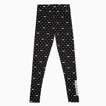 graphic printed youth leggings