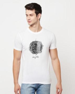 graphic regular fit t-shirt