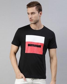 graphic round neck t-shirt