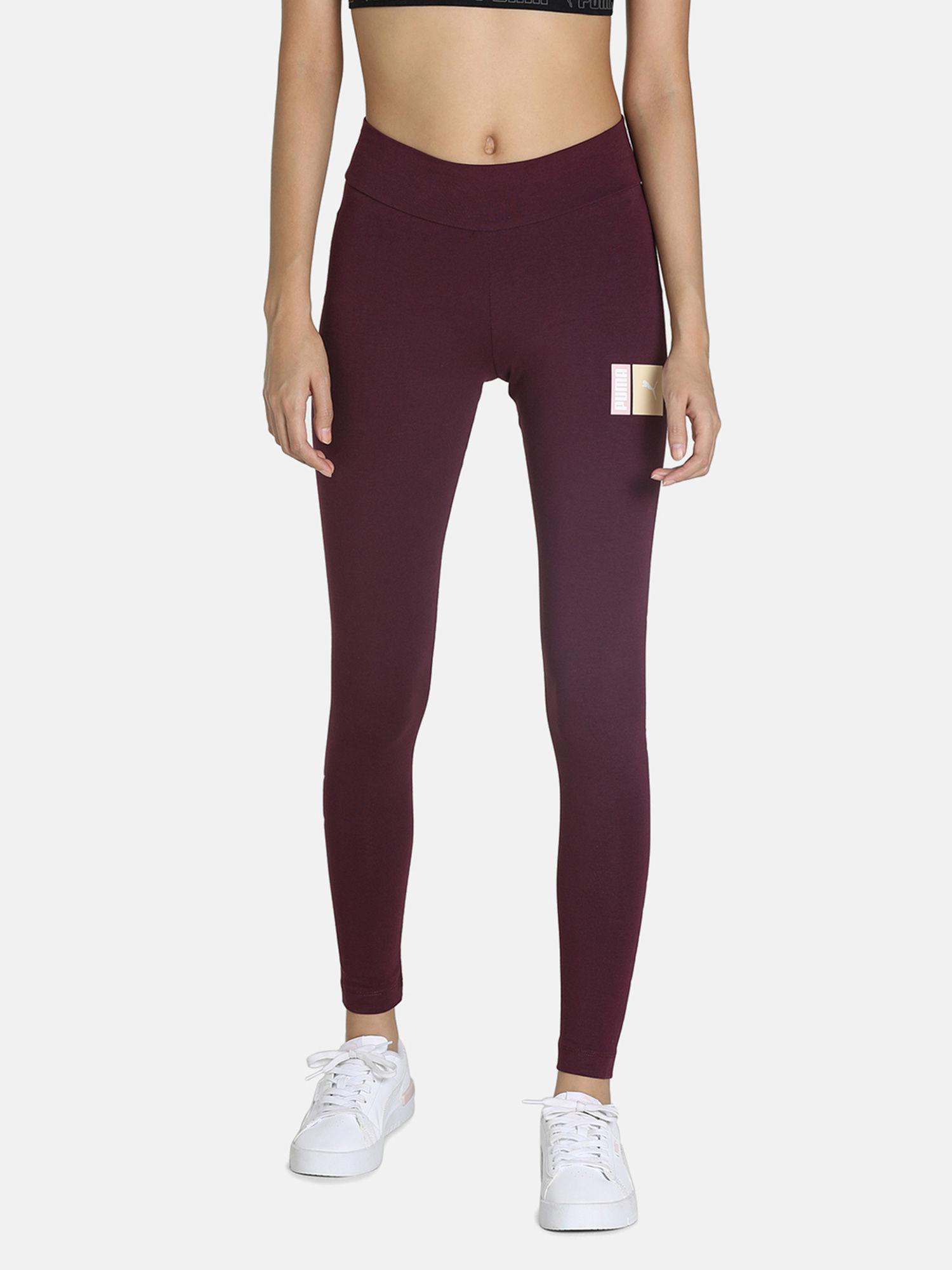 graphic tight ii women purple tights