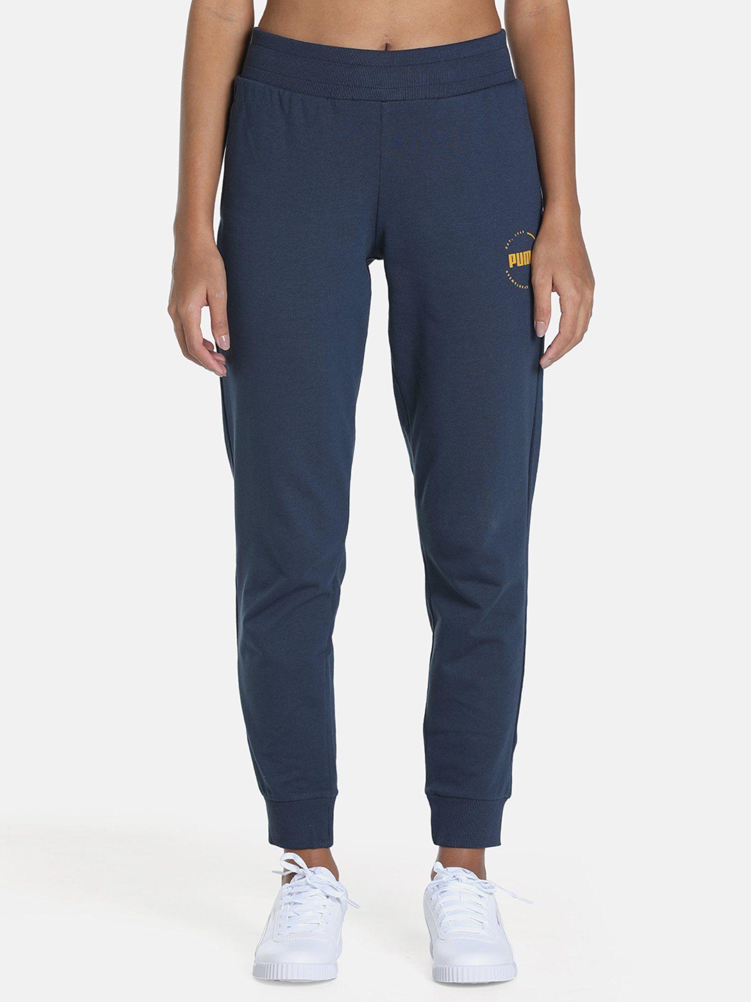 graphic women blue sweatpants