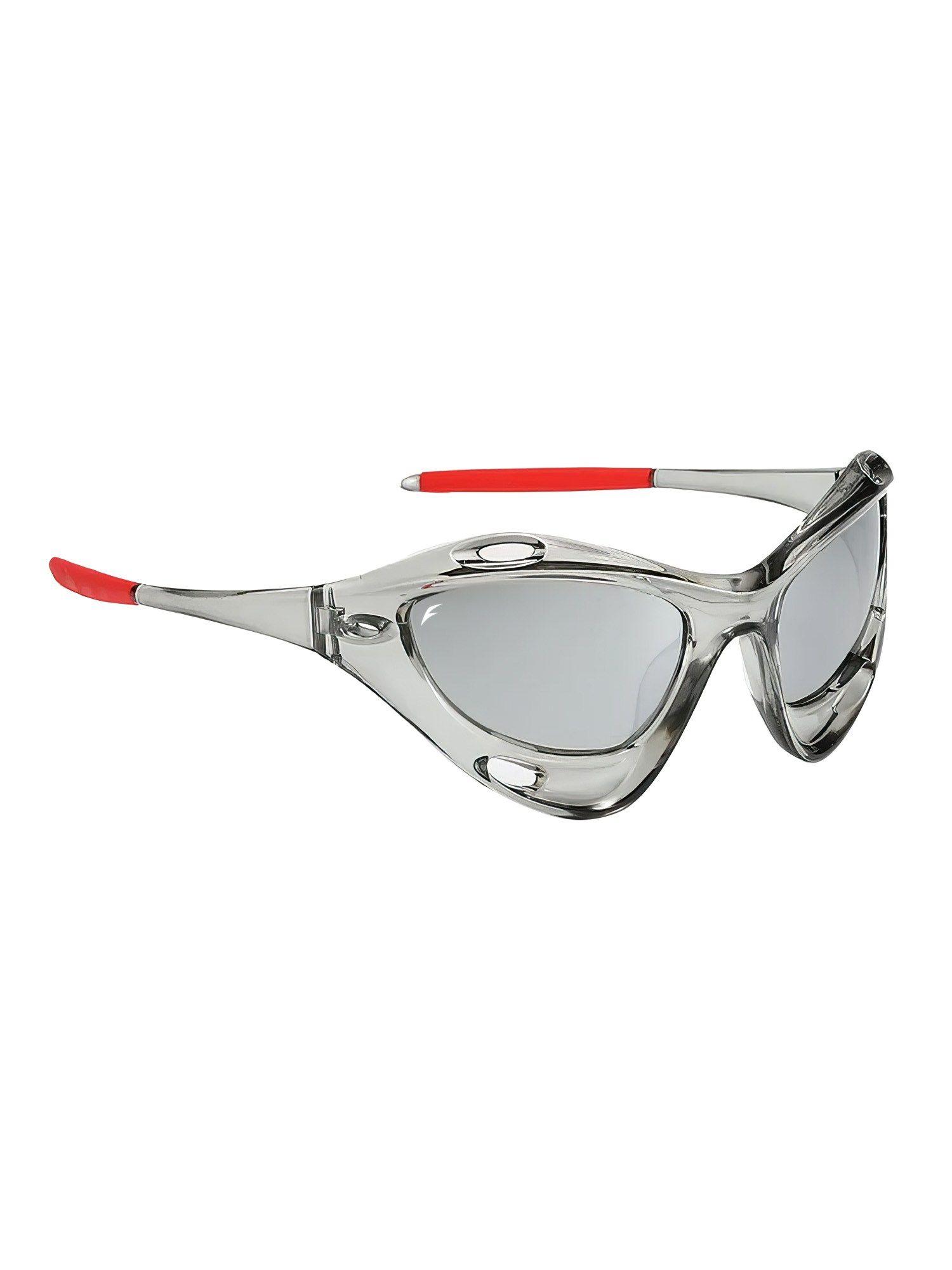 gray frame silver uv protected lens cat eye sunglasses (39)