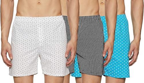 greciilooks boxer shorts for men (gl-sh251&sh252&sh253-l-white&black&blue)