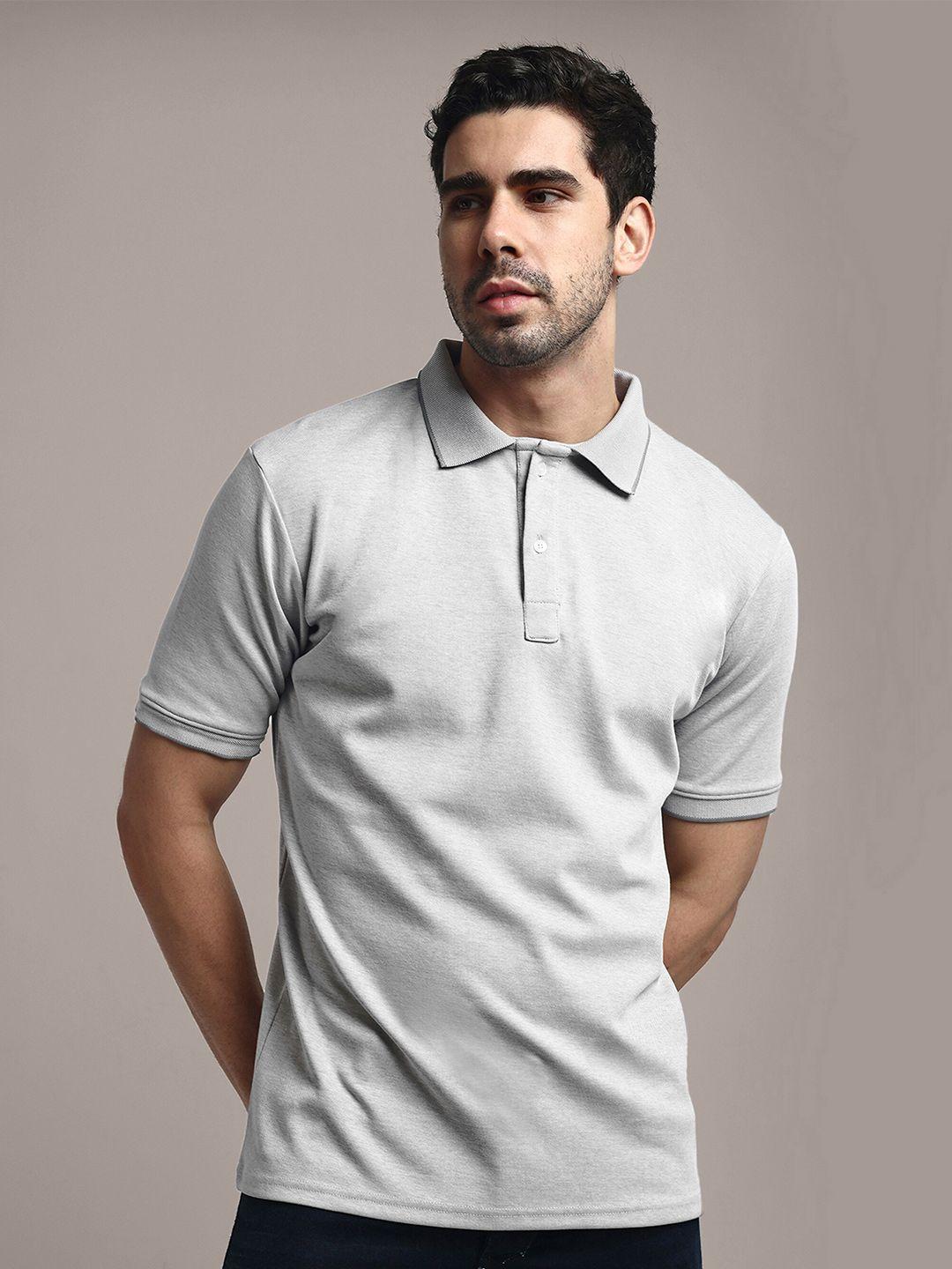 greciilooks polo collar cotton casual t-shirt