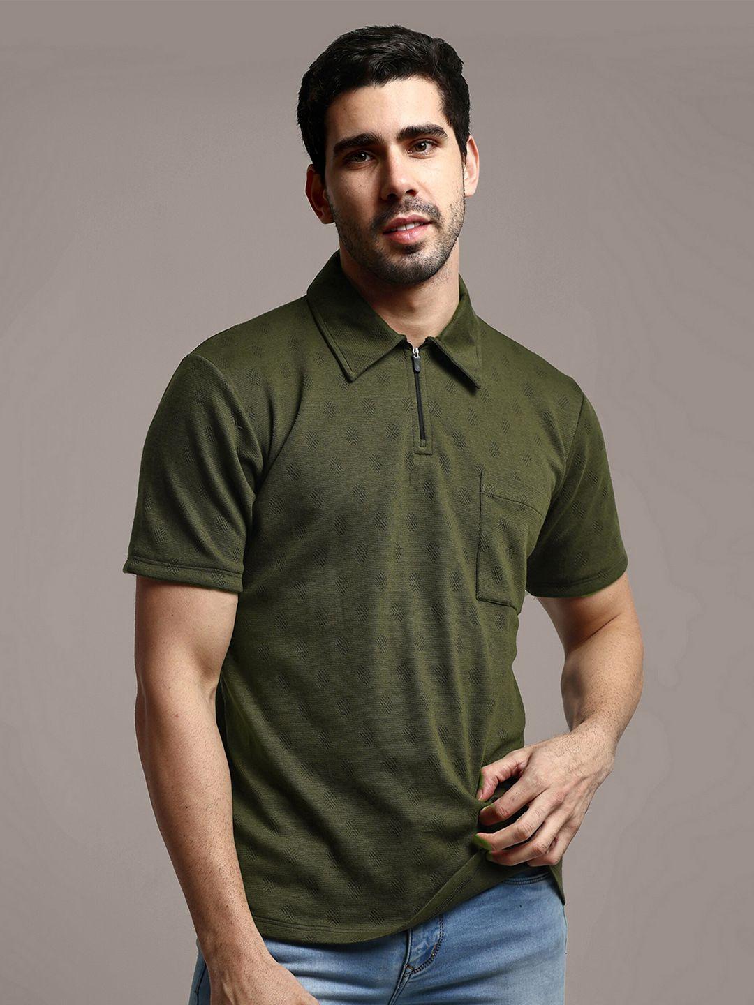 greciilooks polo collar cotton casual t-shirt