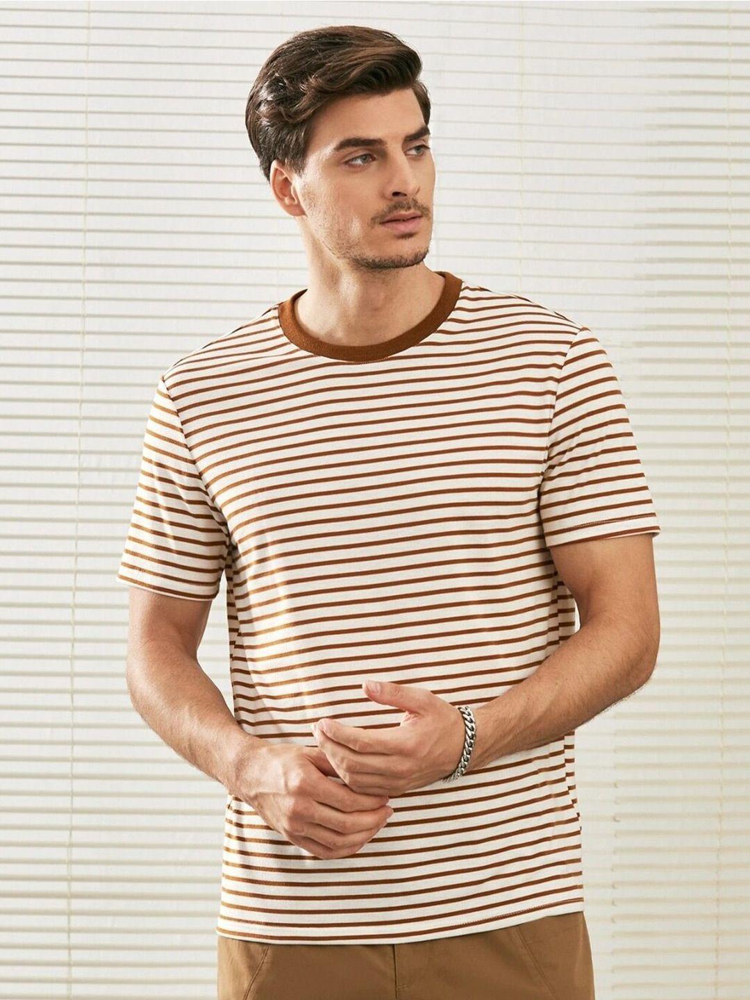 greciilooks striped cotton t-shirt