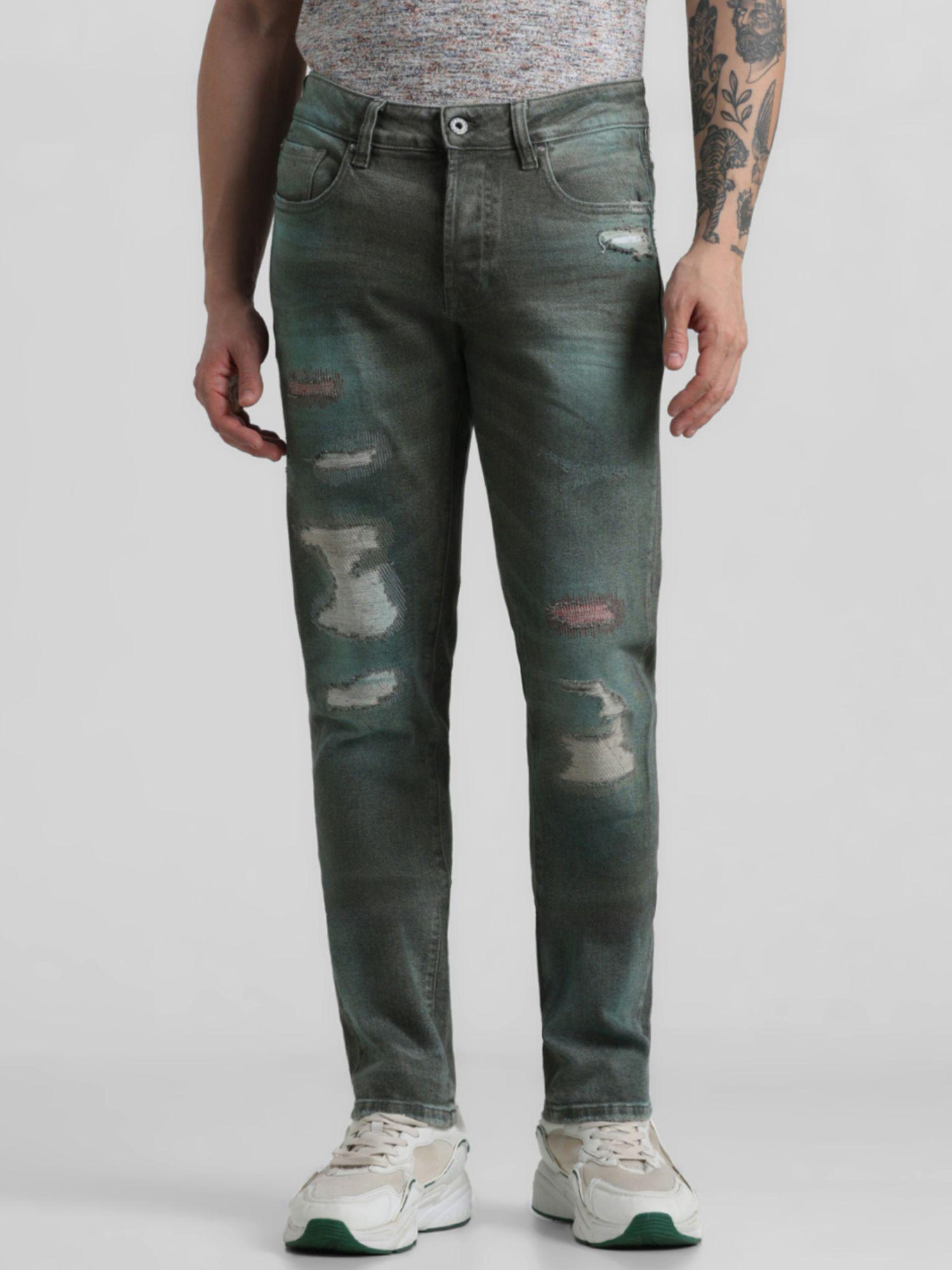 green glenn slim fit low rise stretch jeans