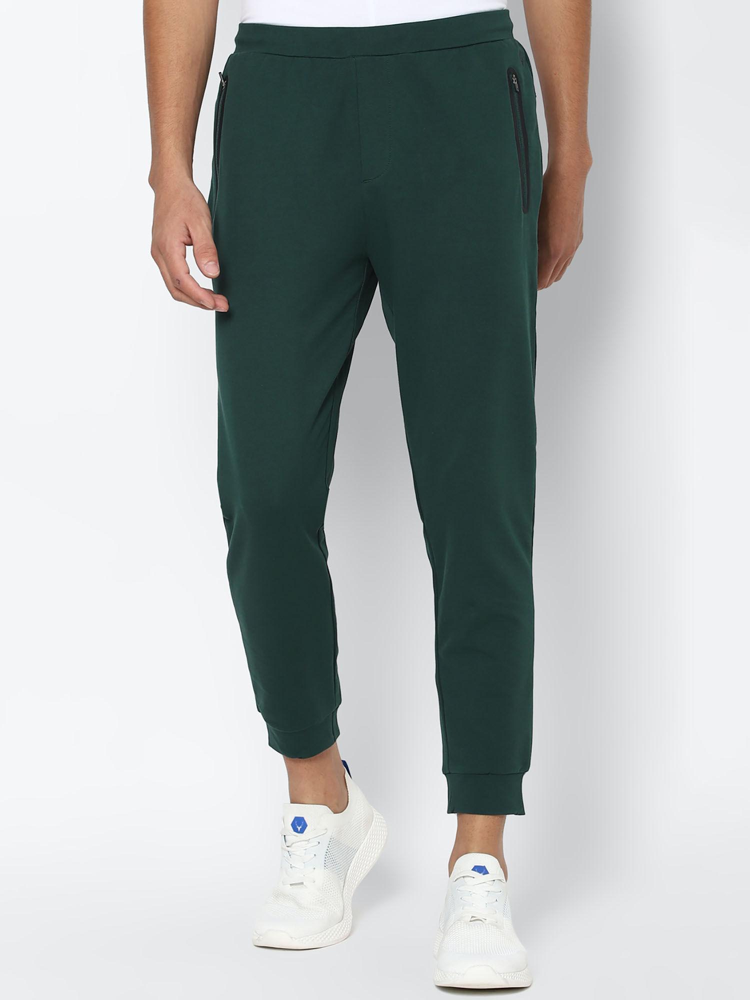 green jogger pants