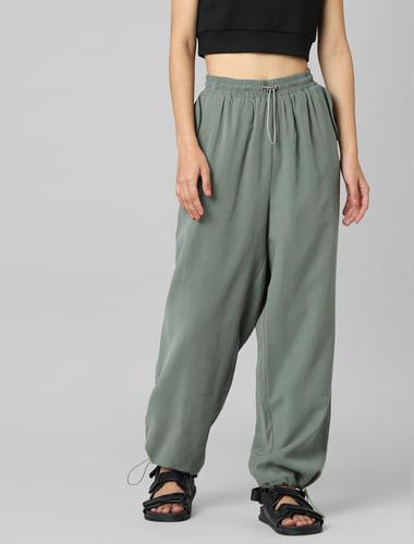 green-mid-rise-relaxed-fit-twill-joggers