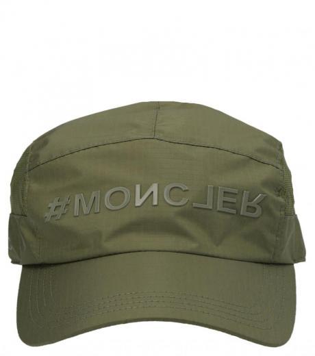 green nylon cap