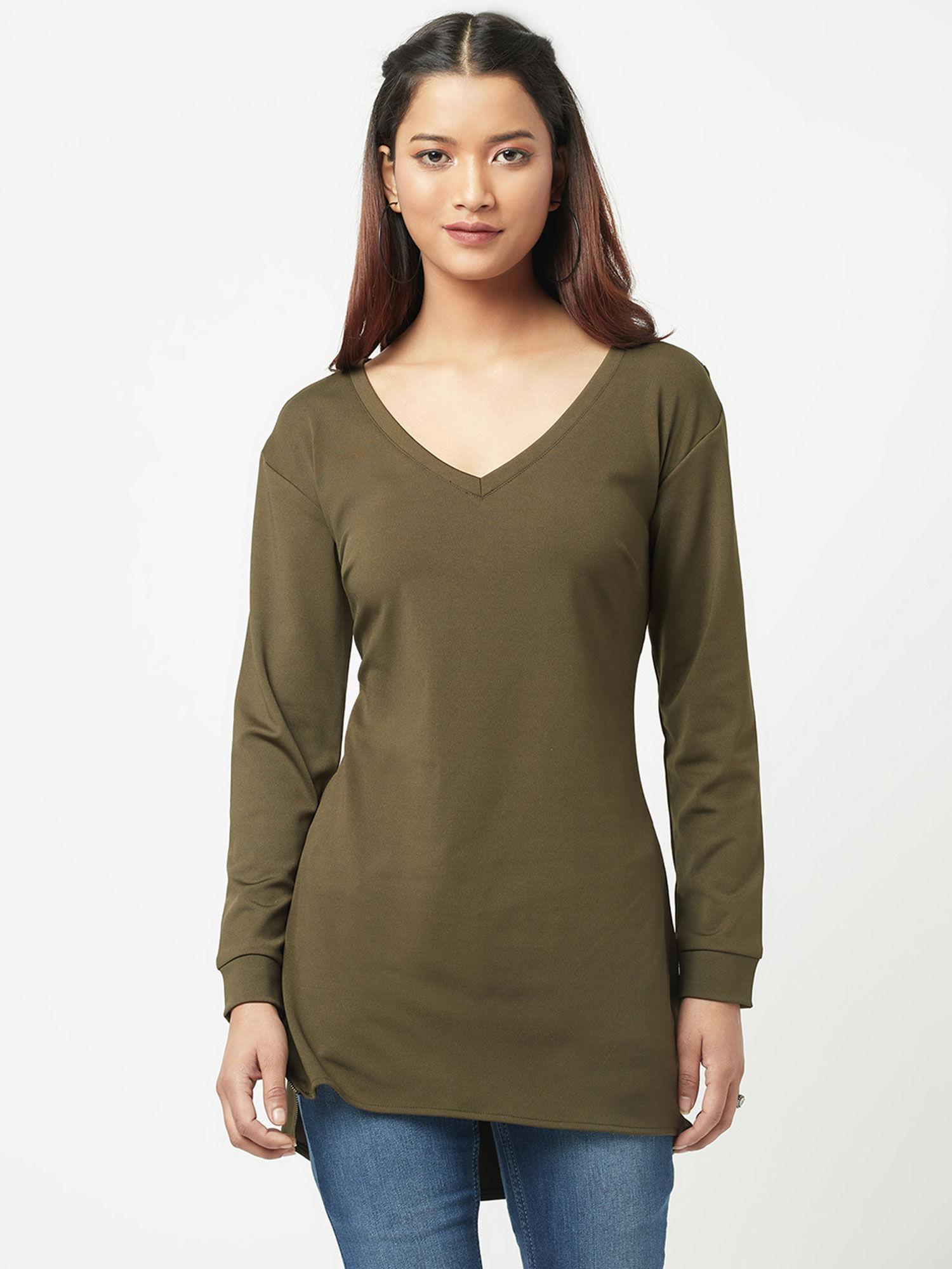 green solid not so basic top