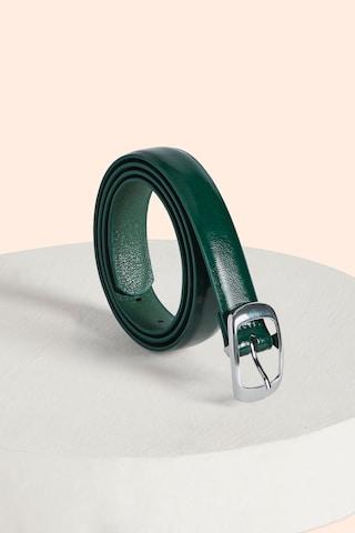 green solid pu belt
