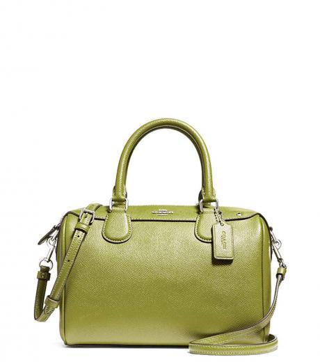 green bennett mini satchel