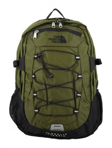 green borealis classic panelled backpack