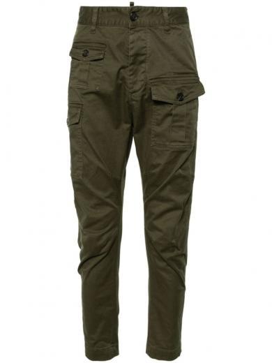 green cargo pants