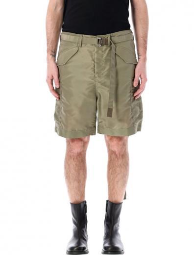 green cargo shorts