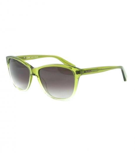 green cat eye sunglasses