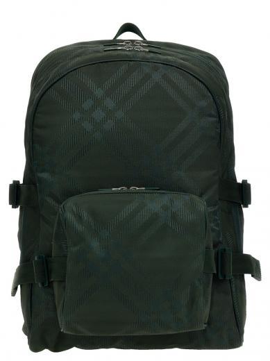 green check backpack