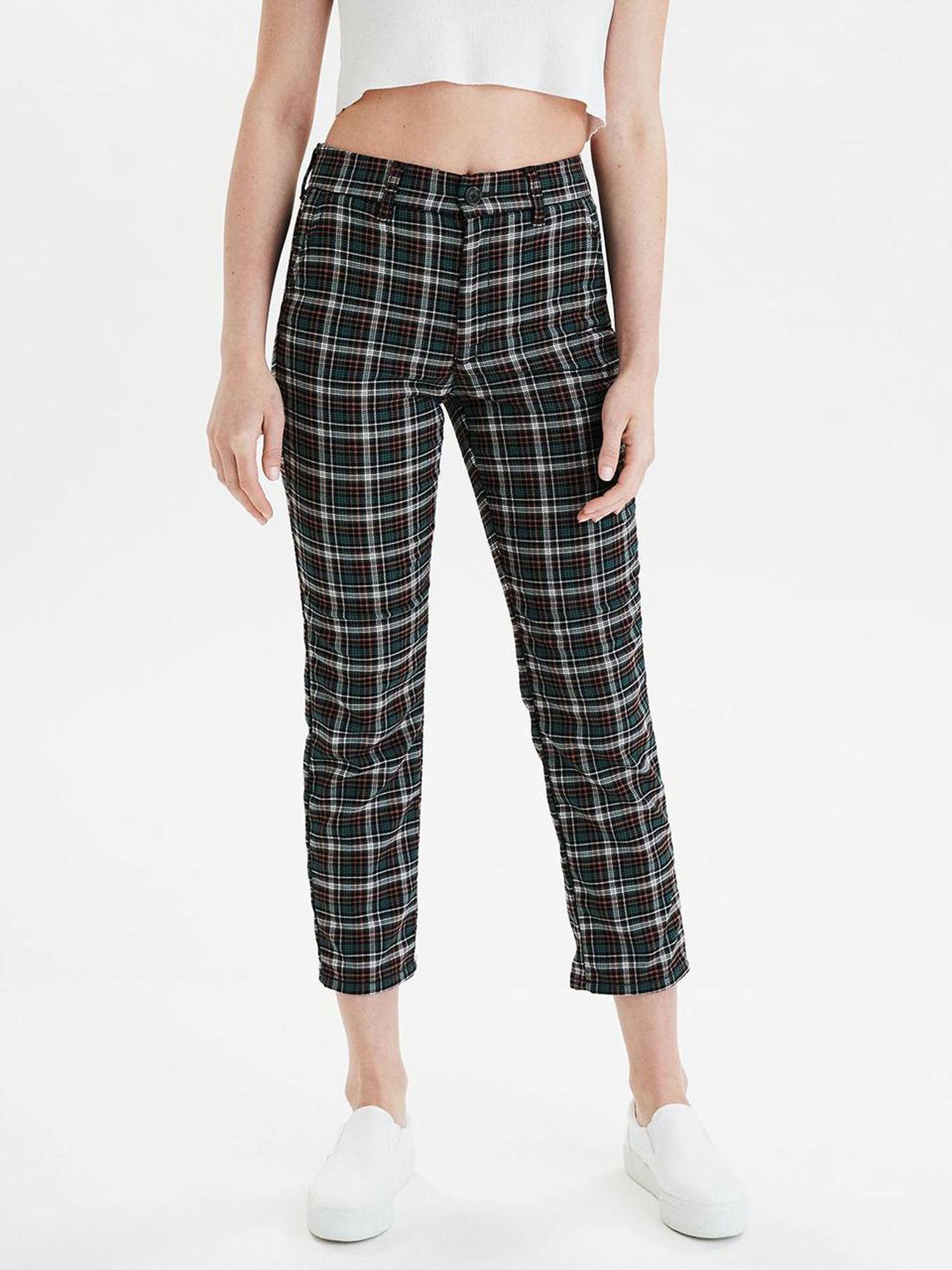 green checkered pants