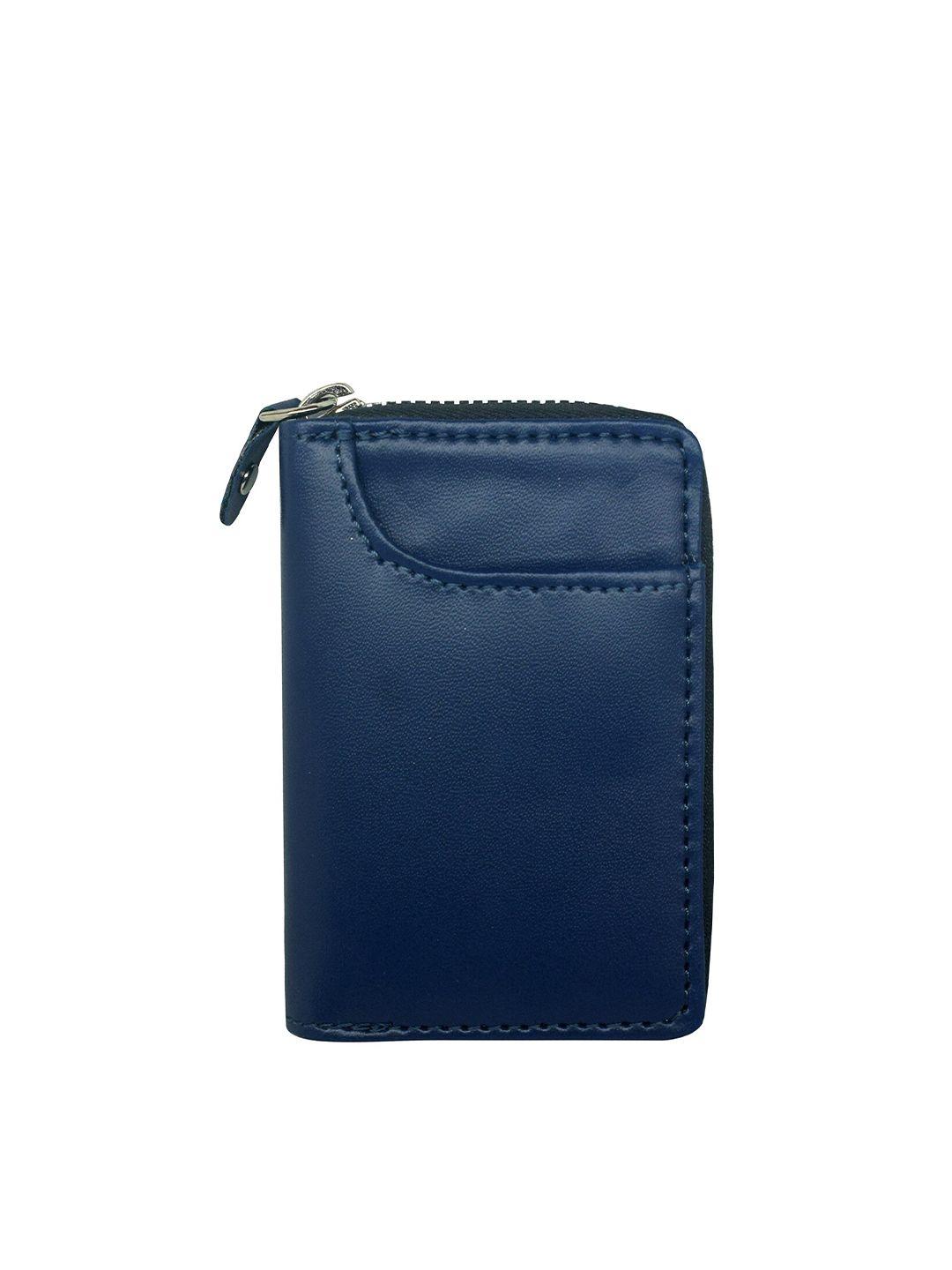 green dragonfly navy blue zip detail pu zip around wallet