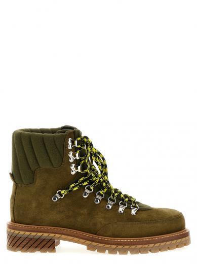 green gstaad ankle boots
