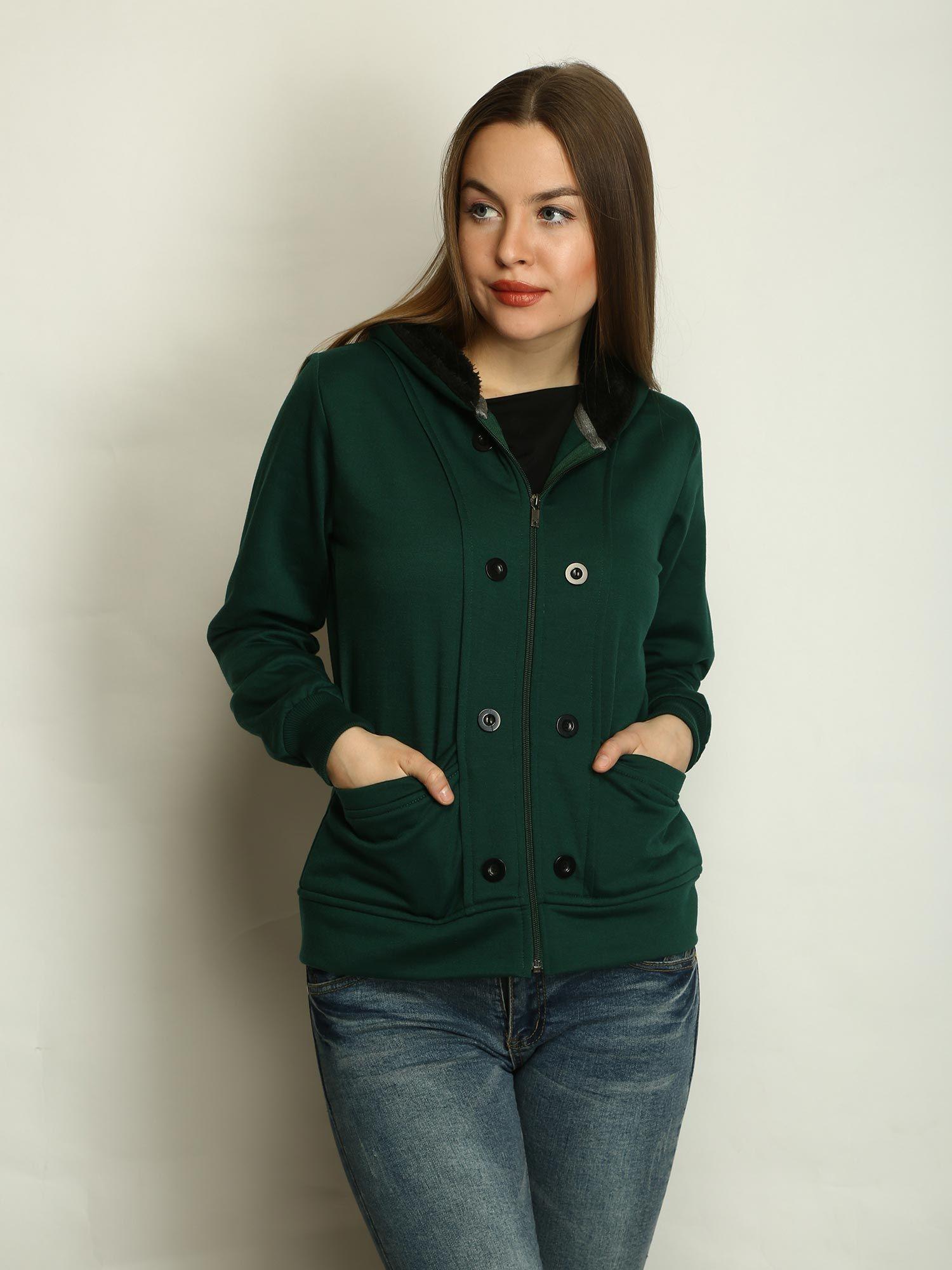 green jacket