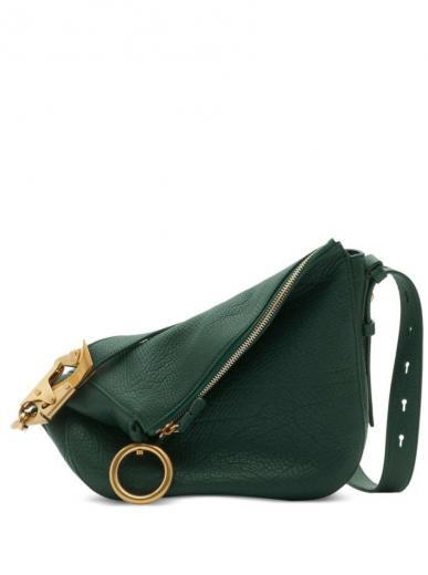 green knight leather shoulder bag