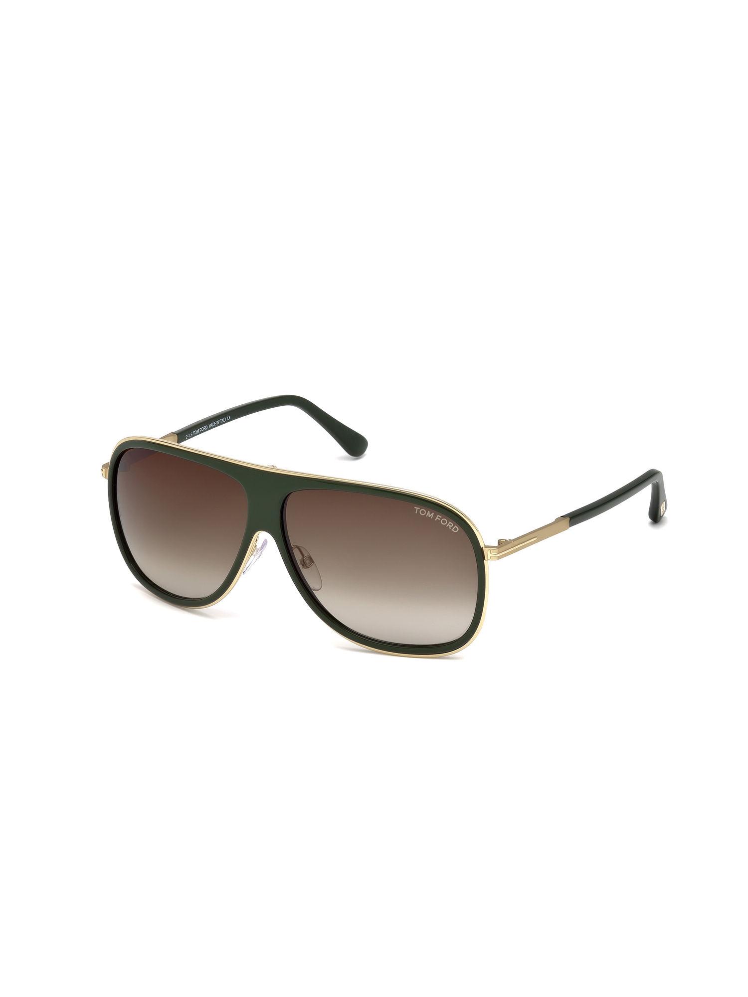 green oval sunglasses - ft0462-f 62 98k