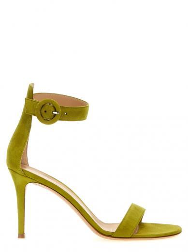 green portofino heels