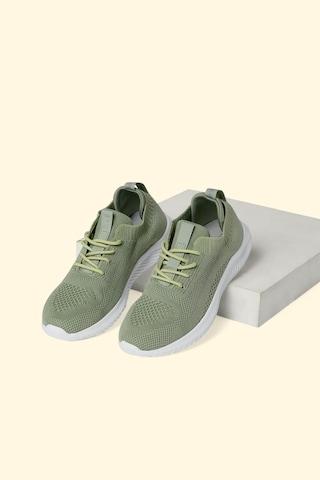 green solid sports women sport shoes