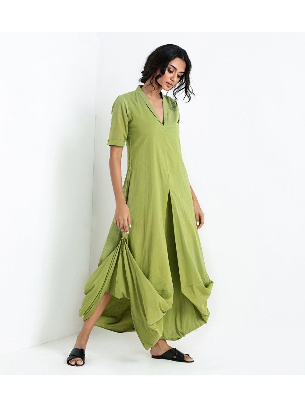 green springfield dress