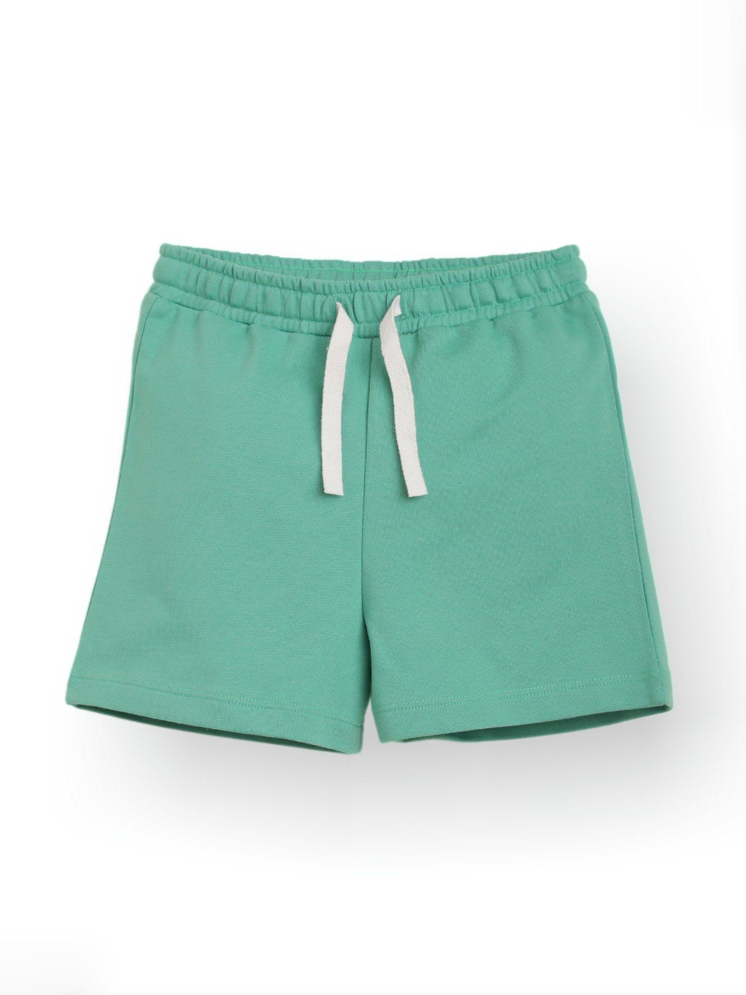 green summer girls shorts