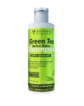 green tea & bhringraj shampoo