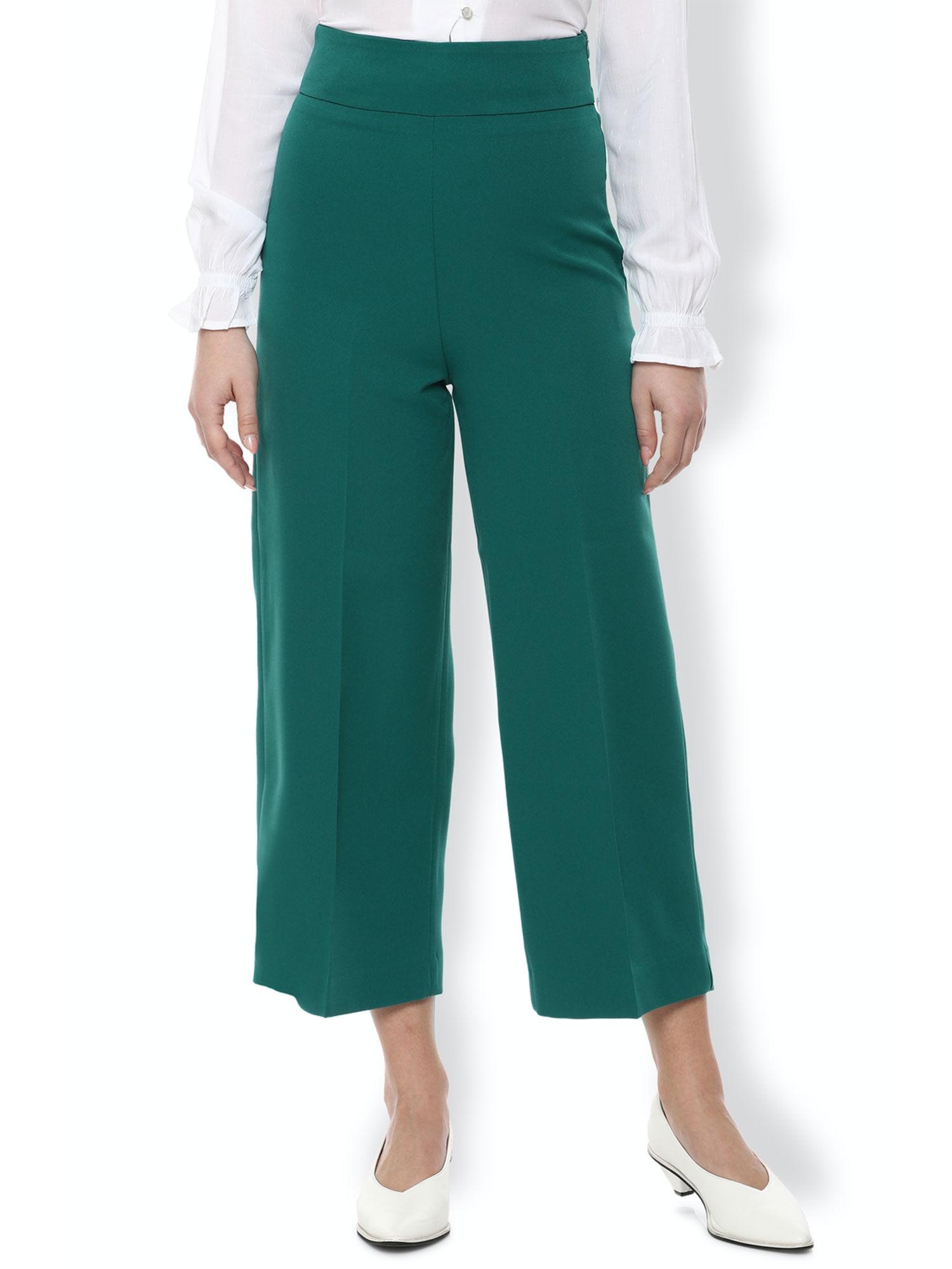 green trousers