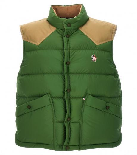 green veny vest