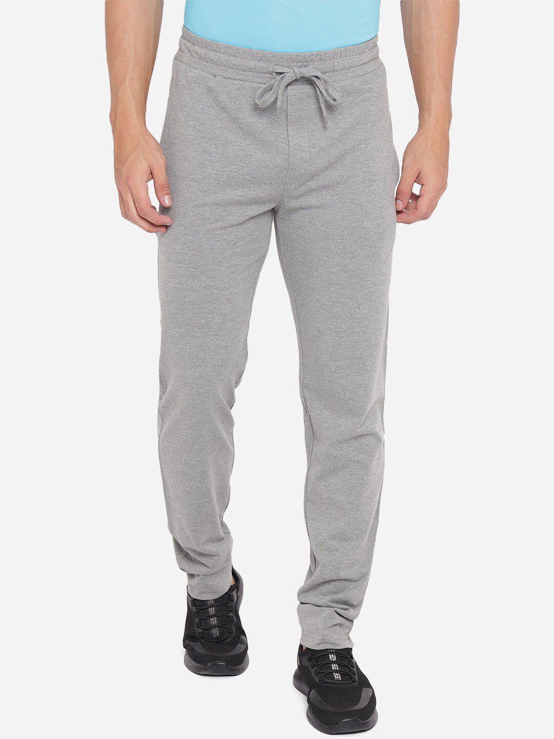 greenfibre men mid-rise pure cotton track pants