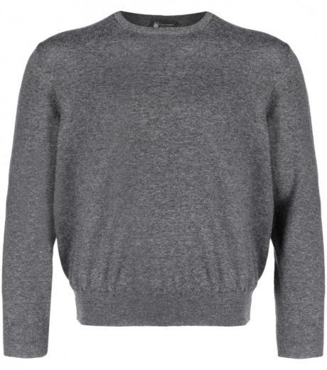 grey cashmere sweater