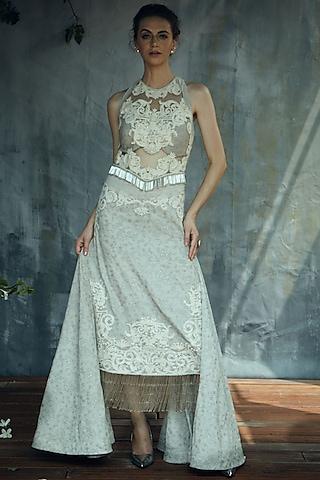 grey-high-low-gown-with-tassels