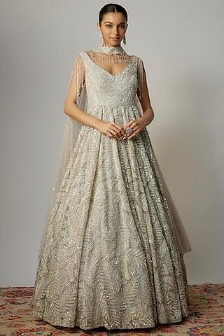 grey-net-sequins-embellished-gown-with-dupatta