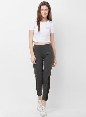 grey patch jegging
