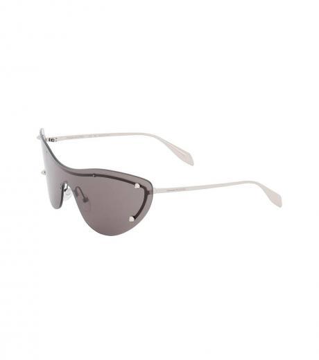 grey spike studs cat-eye sunglasses