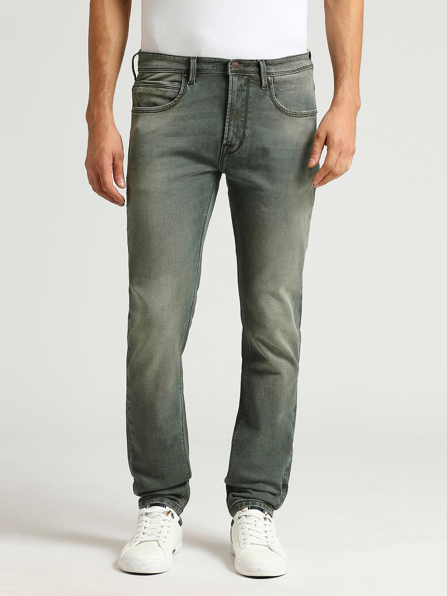 grey vapour tapered fit low waist jeans