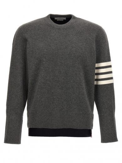 grey 4 bar sweater