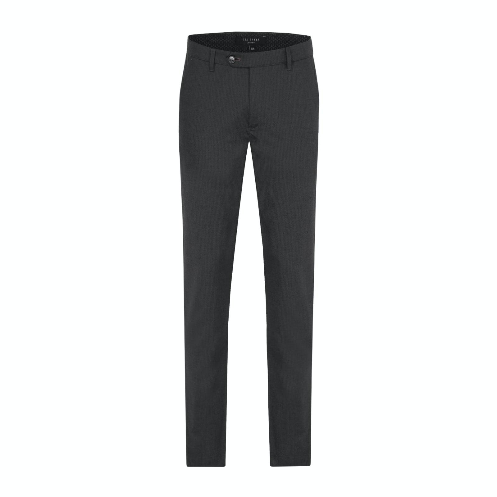 grey casual trousers