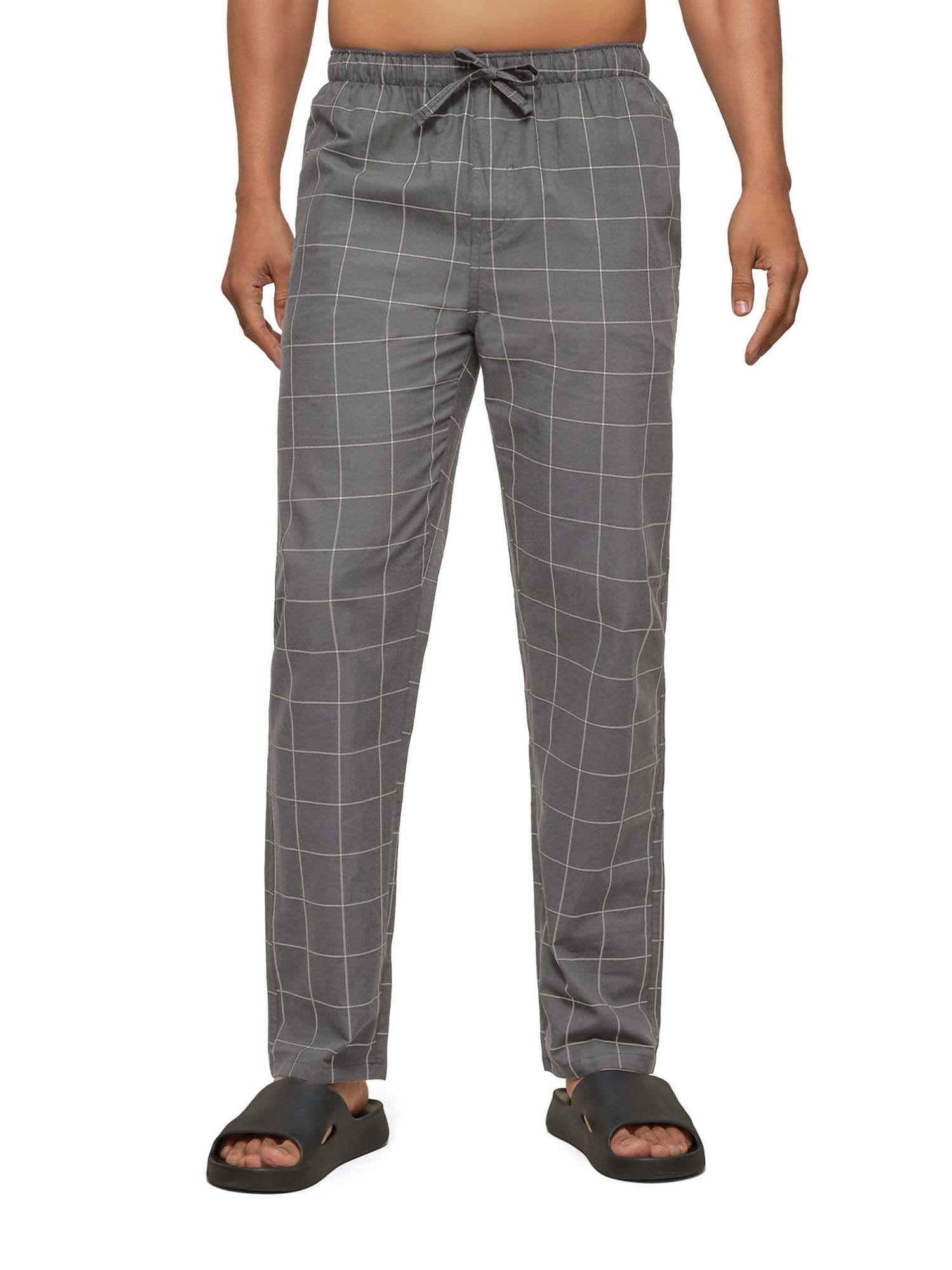 grey checks pyjama