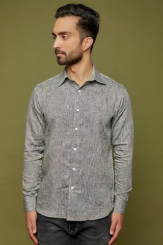 grey cotton shirt