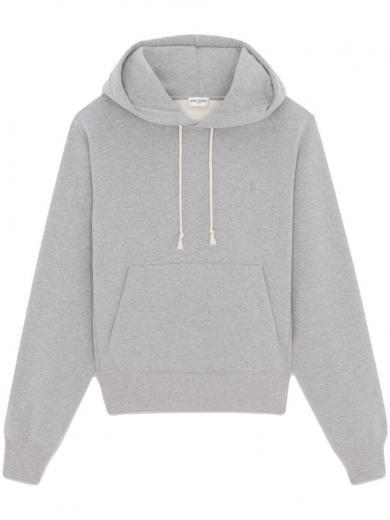 grey cotton sweatshirt