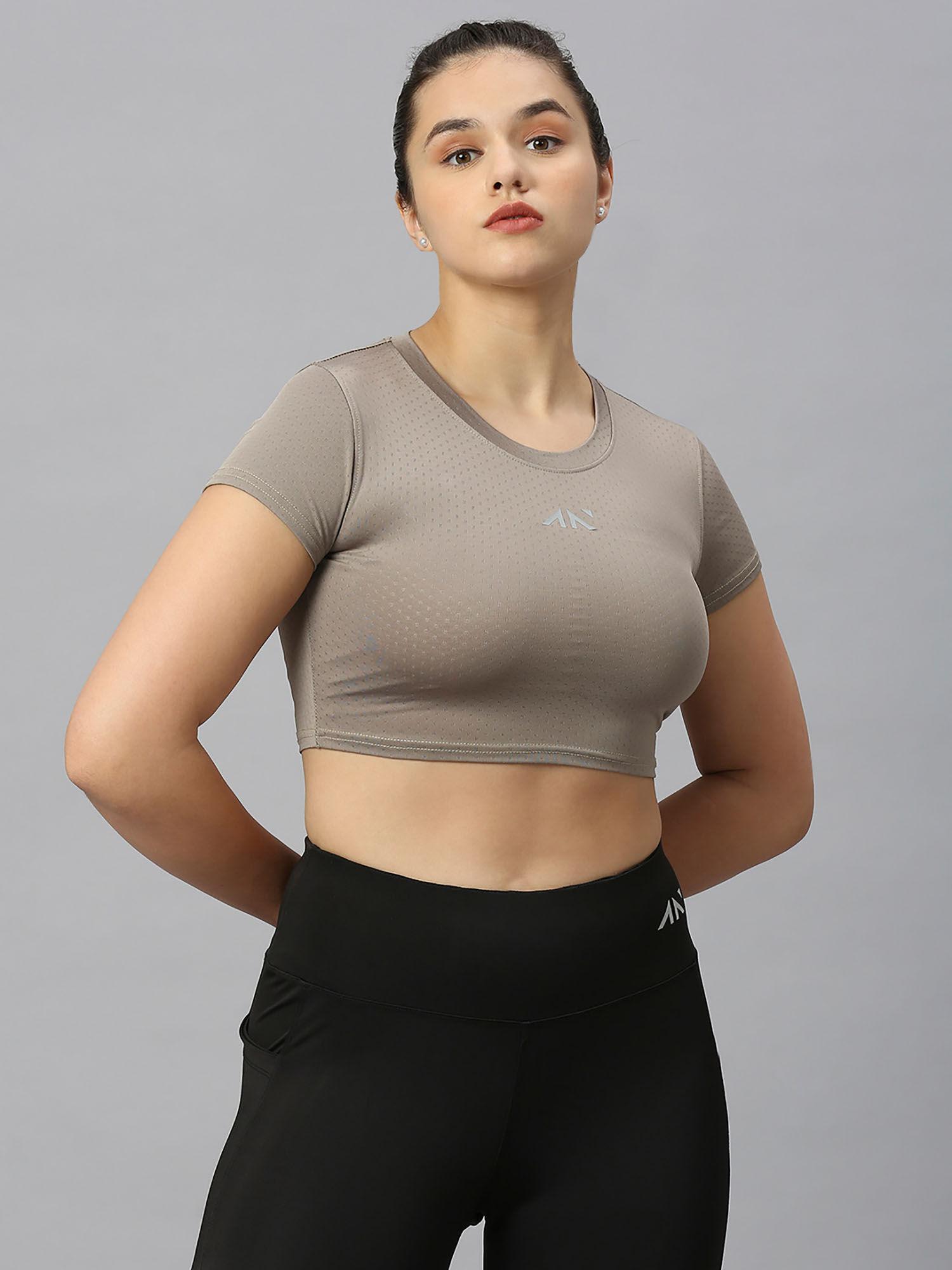 grey eternal crop tops