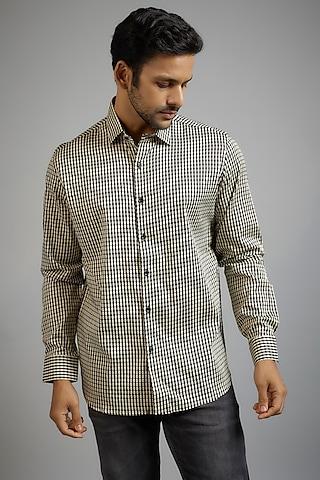 grey giza cotton shirt